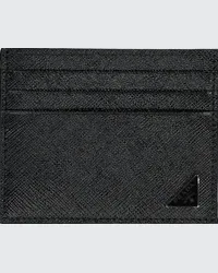 Prada Portacarte in pelle Saffiano Nero