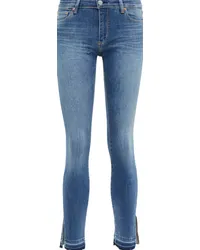 Adriano Goldschmied Jeans skinny Legging Ankle a vita media Blu