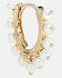 Maria Tash Orecchino Eternity in oro 14kt con perle Oro