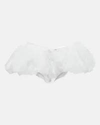 Jacquemus Shorts Le Short Chouchou in pizzo Bianco