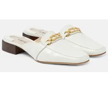 Mules Whiteny in pelle stampata