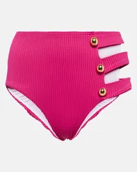 Alexandra Miro Slip bikini Della con cut-out Rosa