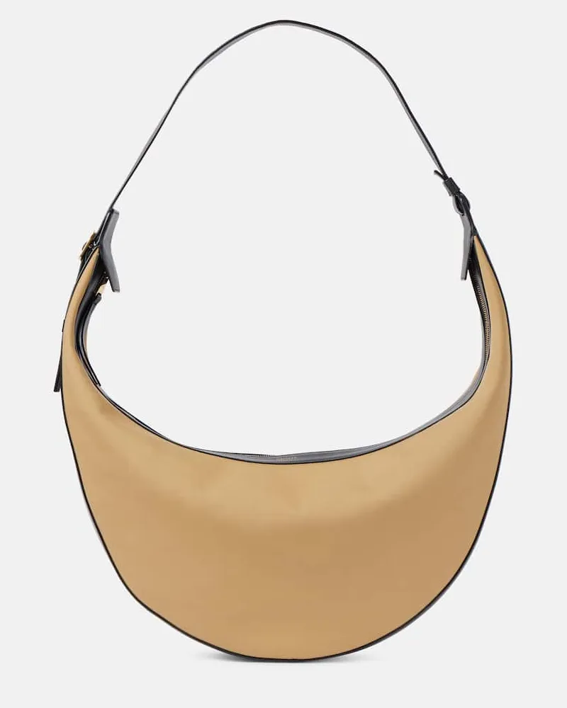 KHAITE Borsa Augustina in canvas Beige