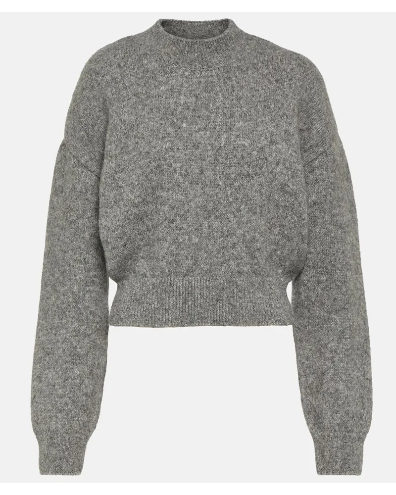 Jacquemus Pullover in misto alpaca Grigio