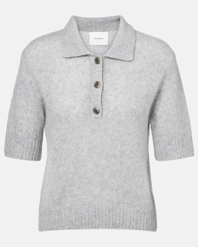 Lisa Yang Polo Masy in cashmere e seta Grigio