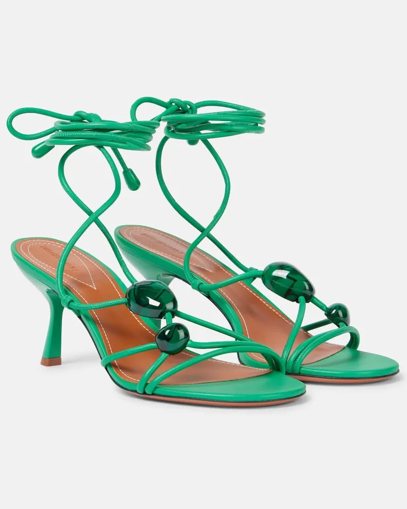 Zimmermann Sandali Gleam 65 in pelle Verde