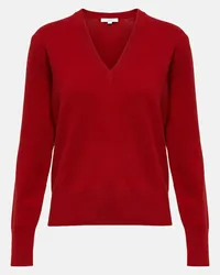 Vince Pullover in lana e cashmere Rosso