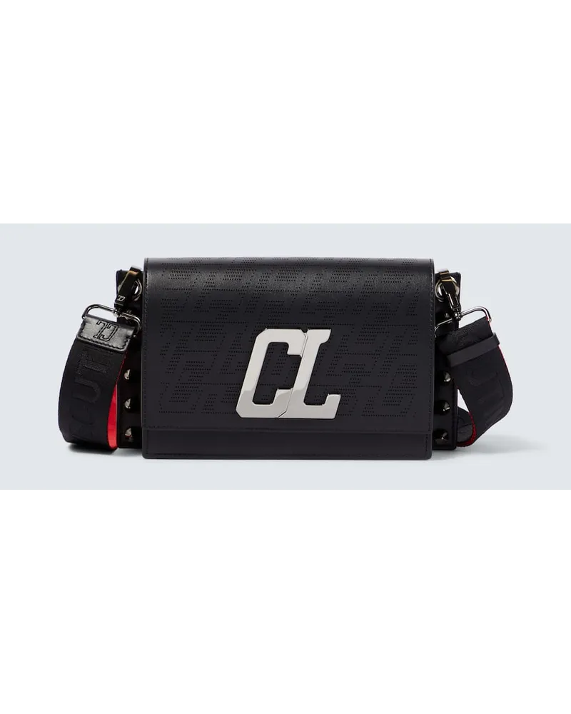 Christian Louboutin Borsa a tracolla Wallstrap Nero