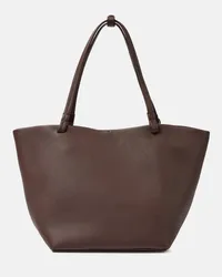 The Row Borsa Park Three in pelle Marrone