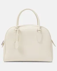 The Row Borsa India 12 in pelle Bianco