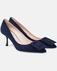 Roger Vivier Pumps Viv In the City 65 in suede Blu