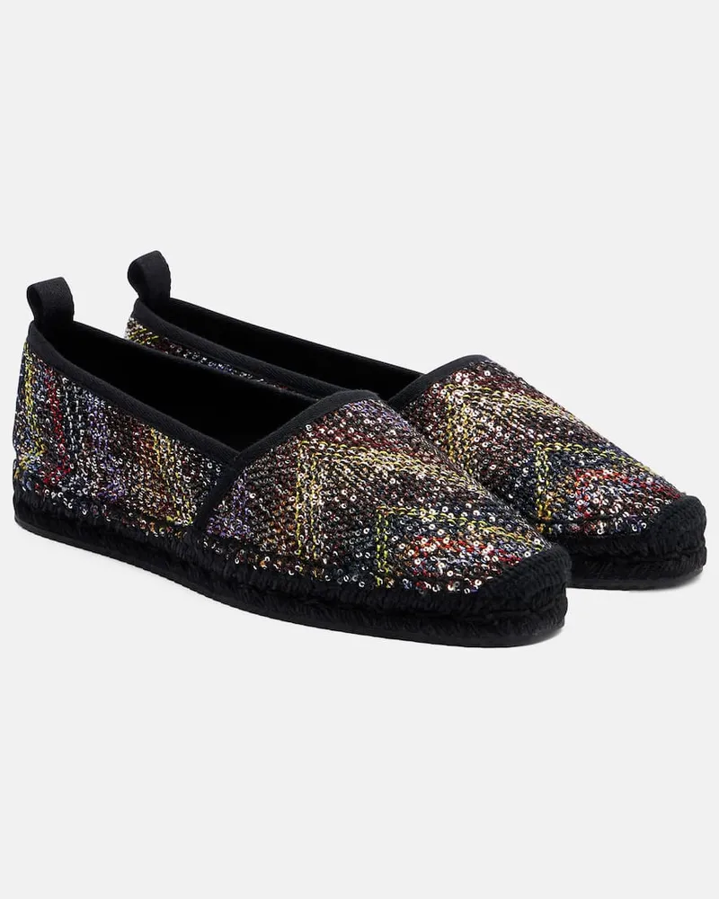 Missoni Espadrillas Elle con paillettes Multicolore
