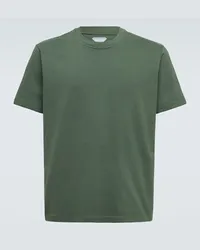 Bottega Veneta T-shirt in jersey di cotone Verde