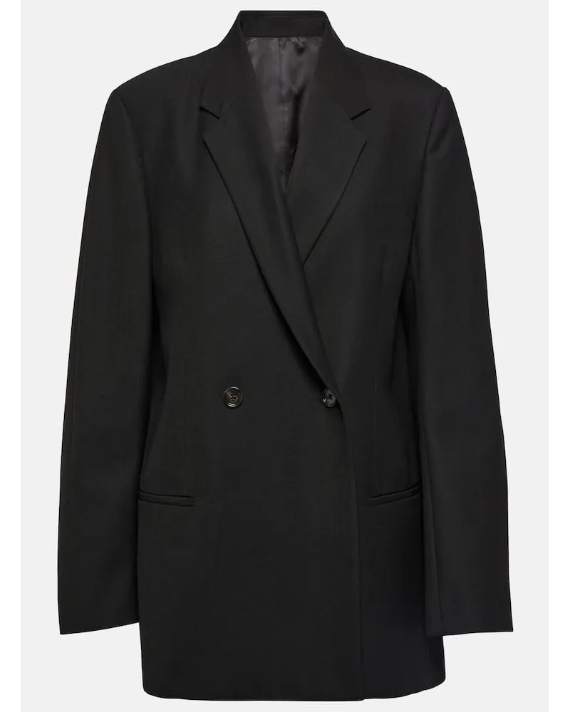 Totême Blazer doppiopetto Nero