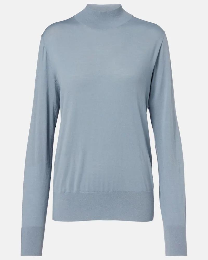 The Row Pullover Nari in lana Blu