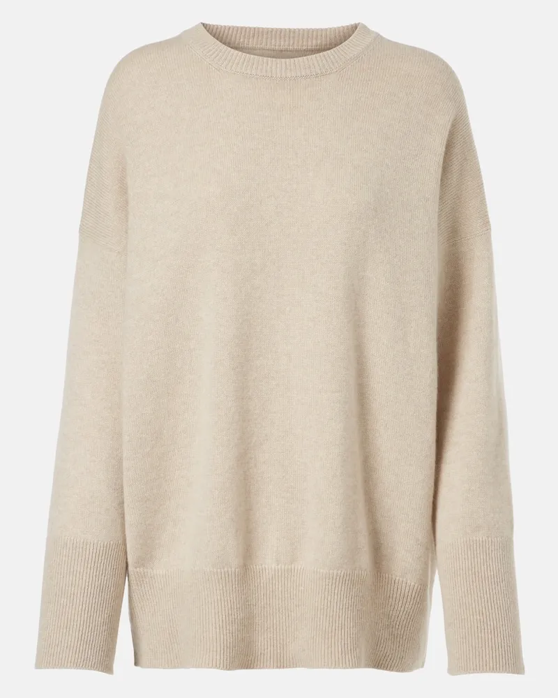 Brunello Cucinelli Pullover Monili in cashmere Beige