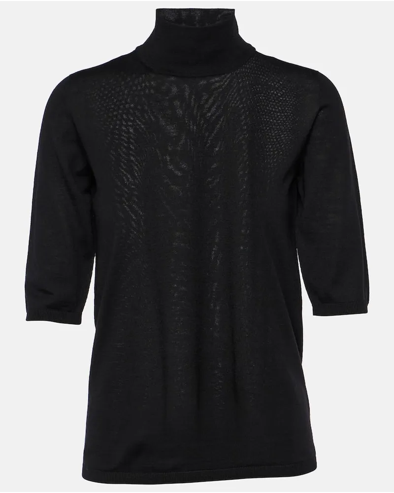 Max Mara Lupetto Ciriaco in lana vergine Nero