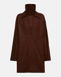 Jil Sander Miniabito in cotone Marrone