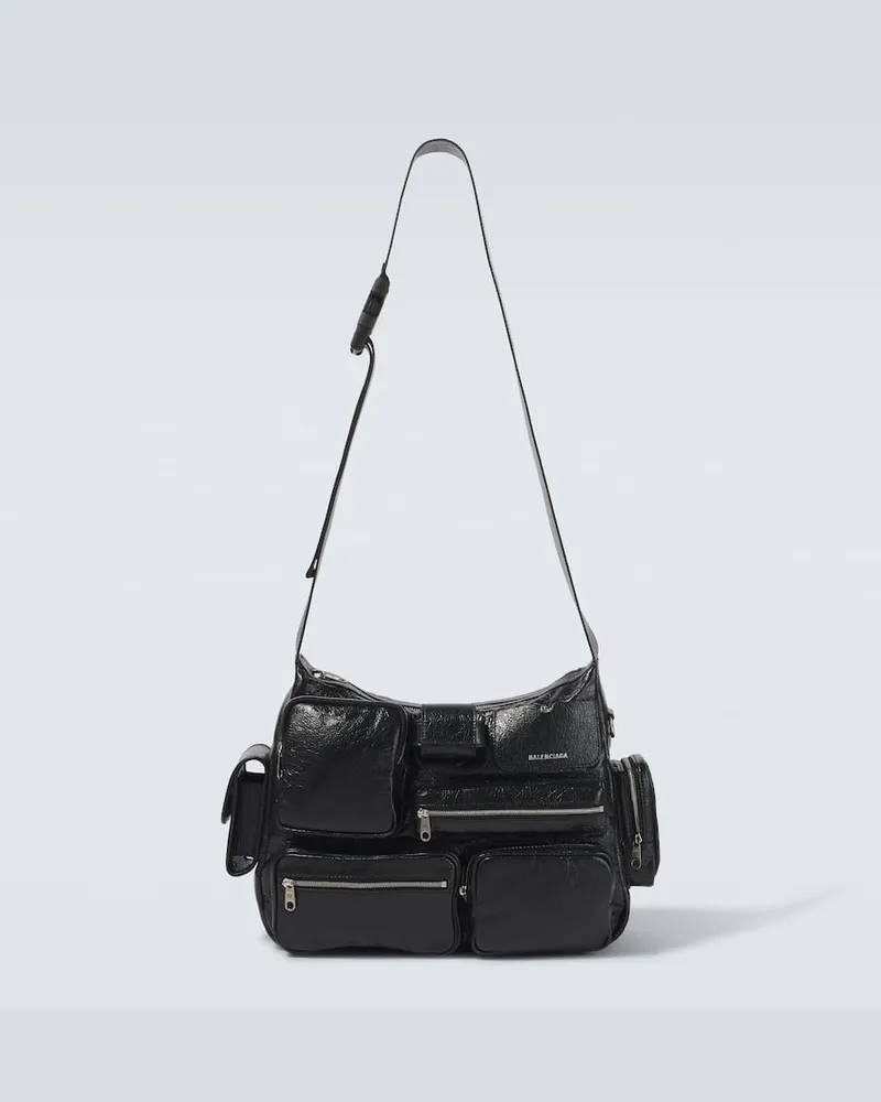 Balenciaga Borsa a tracolla Superbusy in pelle Nero