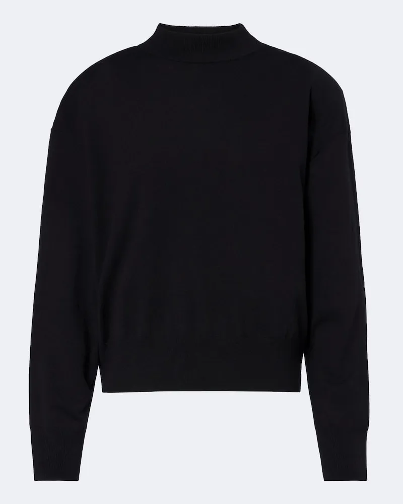 FRANKIE Shop Pullover Rue in misto lana Nero
