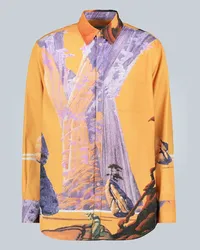 Valentino Garavani Camicia Yellow City Giallo