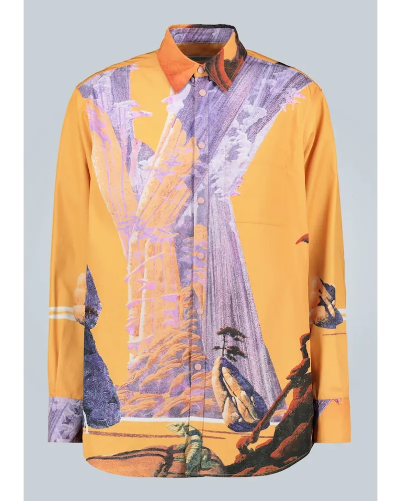 Valentino Garavani Camicia Yellow City Giallo