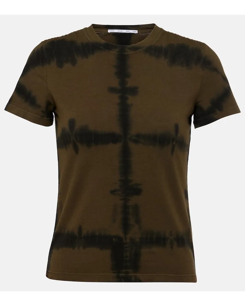 Proenza Schouler White Label - T-shirt Brewer in jersey Multicolore