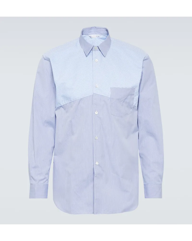 Comme des Garçons Comme des Garçons Shirt Camicia in popeline di cotone a quadri Multicolore