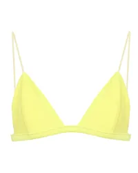 JADE SWIM Top bikini Micro Muse Giallo