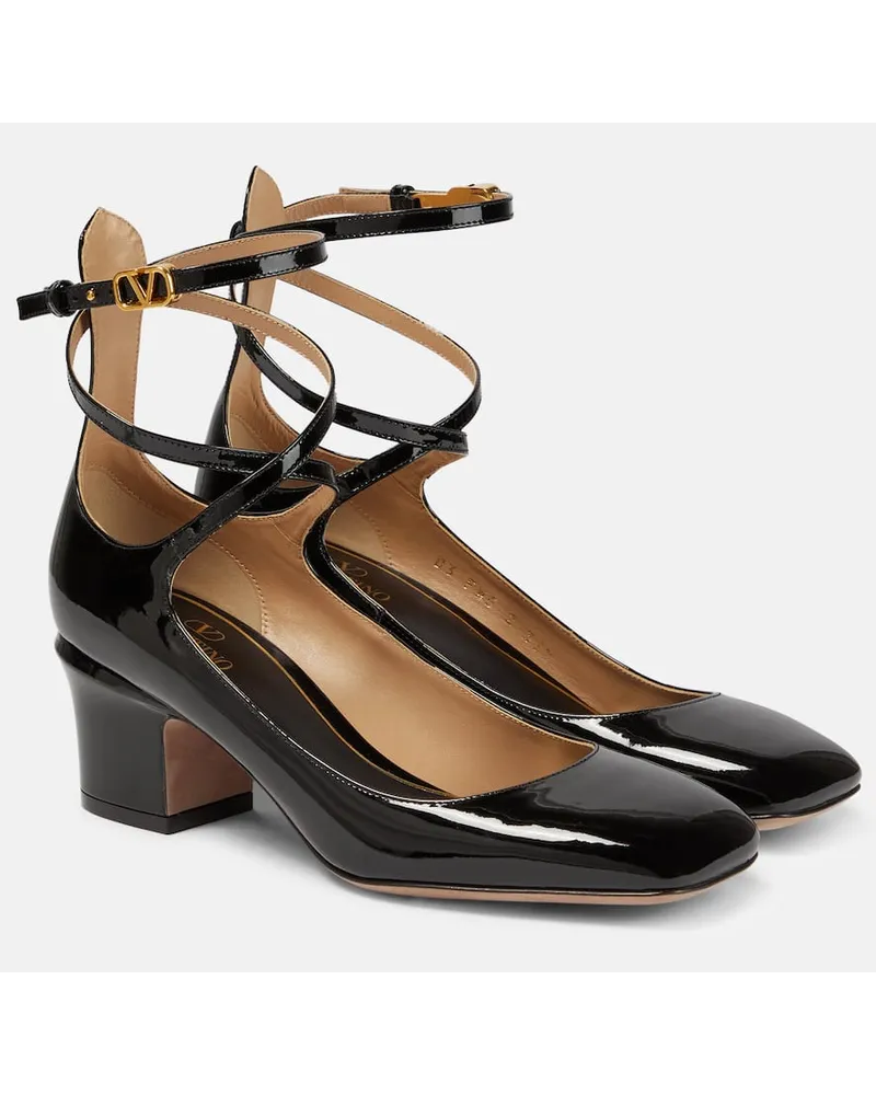 Valentino Garavani Pumps Tan-Go 60 in vernice Nero