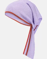 Jacquemus Sciarpa Le Foulard Brilho Viola