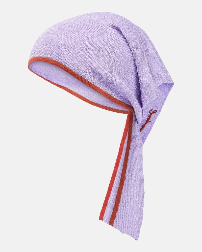 Jacquemus Sciarpa Le Foulard Brilho Viola
