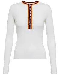 Gabriela Hearst Pullover Meade in lana Bianco