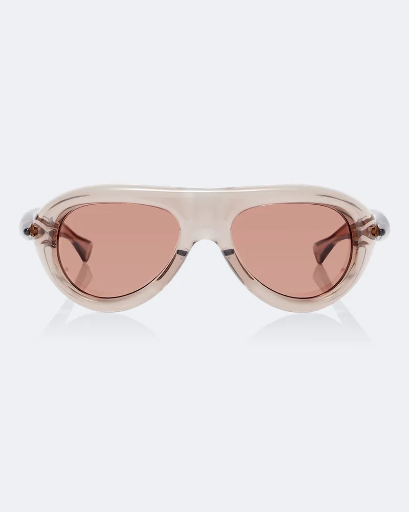 Bottega Veneta Occhiali da sole Sardine aviator Beige