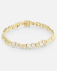 Suzanne Kalan Bracciale in oro 18kt con diamanti Oro