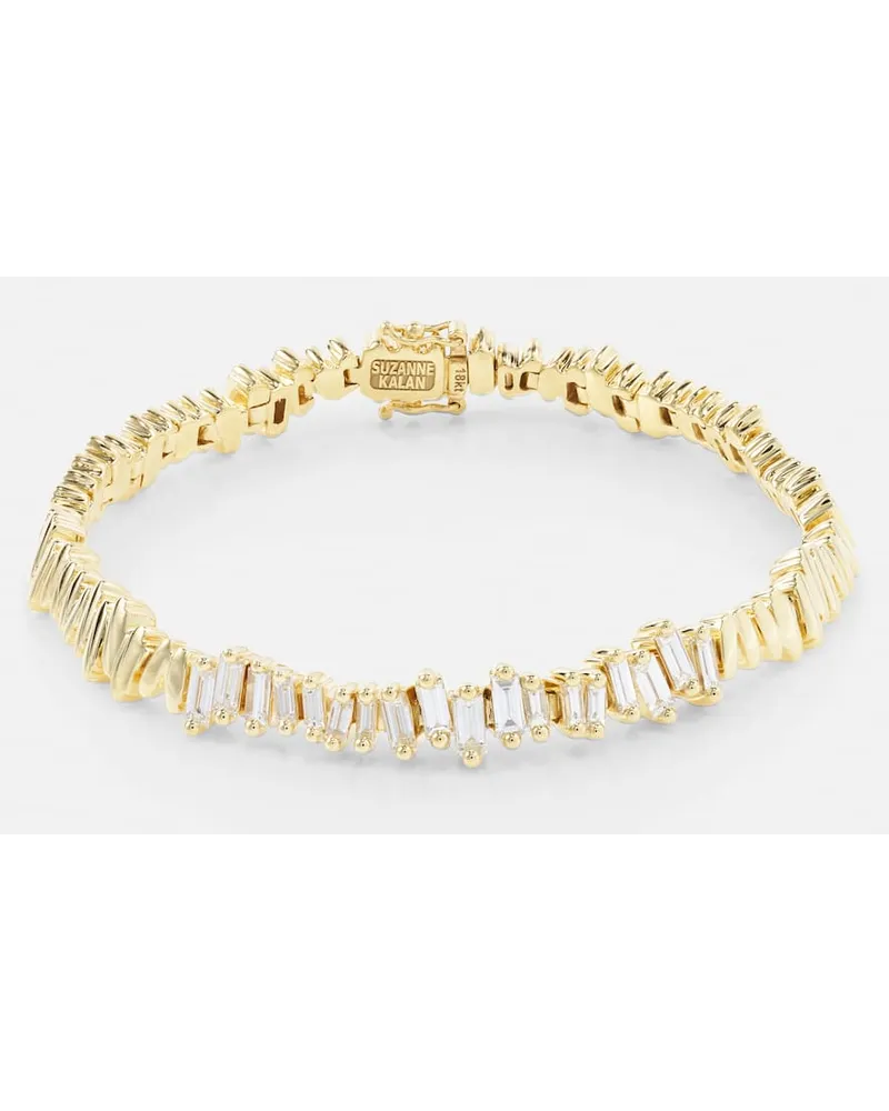 Suzanne Kalan Bracciale in oro 18kt con diamanti Oro
