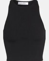 Max Mara Top cropped Turku Nero