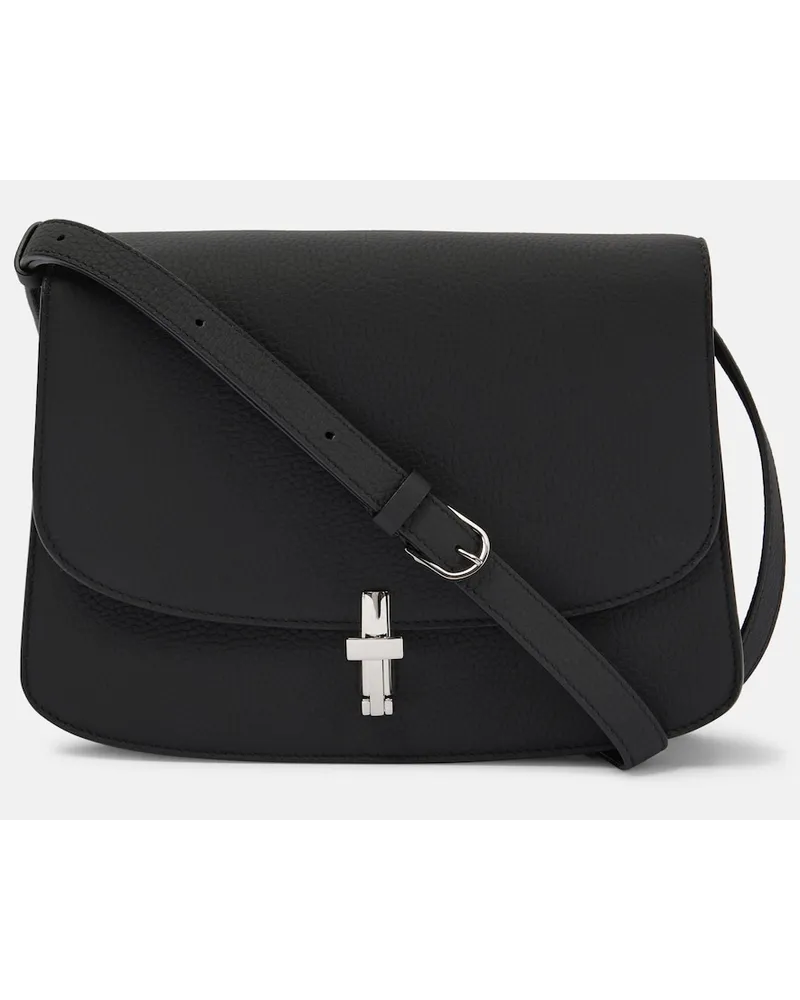 The Row Borsa a tracolla Sofia 10 in pelle Nero