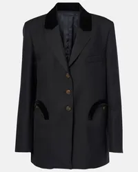 Blazé Milano Blazé Milano Blazer Alcanara in lana Nero