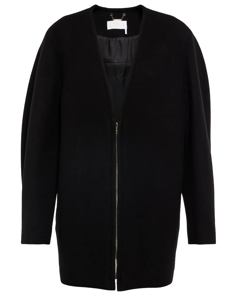 Chloé ChloÃ© Cappotto in misto lana Nero