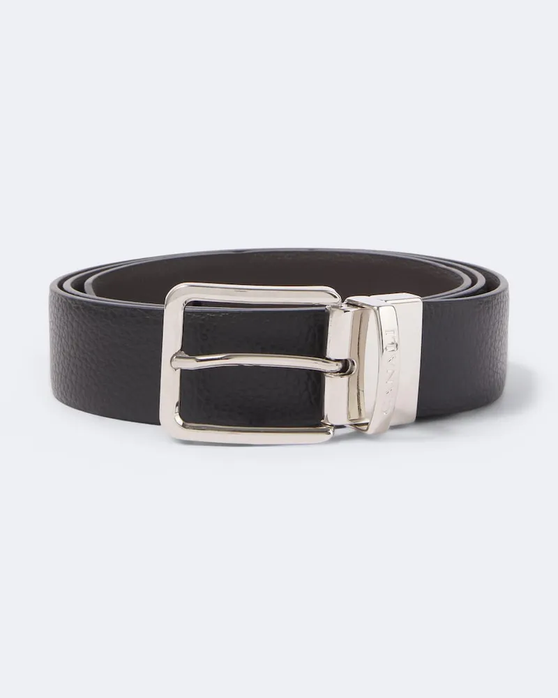 Canali Cintura in pelle Nero