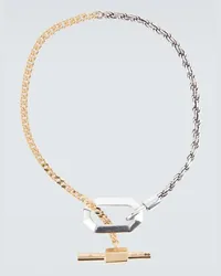 Bottega Veneta Bracciale Facet in argento sterling Argento