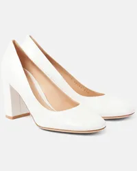 Gianvito Rossi Pumps 85 in pelle Bianco