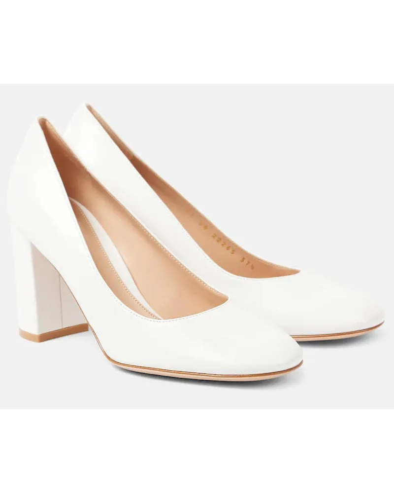 Gianvito Rossi Pumps 85 in pelle Bianco