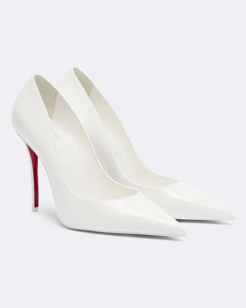 Christian Louboutin Pumps Miss Z in vernice Bianco