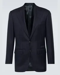 Thom Sweeney Blazer da abito in lana Blu