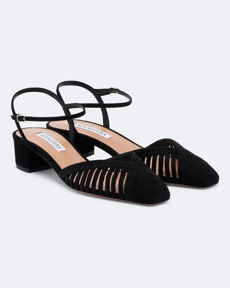 Aquazzura Pumps Yara in suede Nero