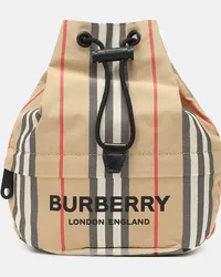 Burberry Secchiello Phoebe a quadri Beige