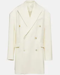 WARDROBE.NYC Cappotto oversize in lana Bianco