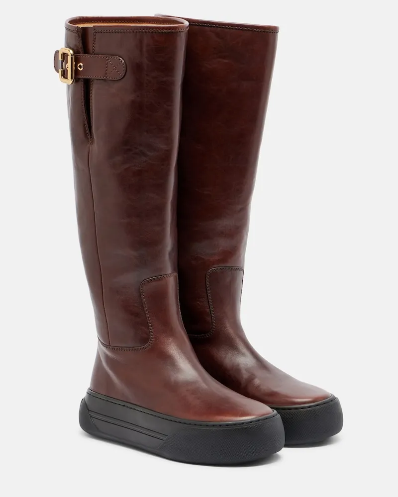 Chloé Chloé Stivali Delia in pelle Marrone